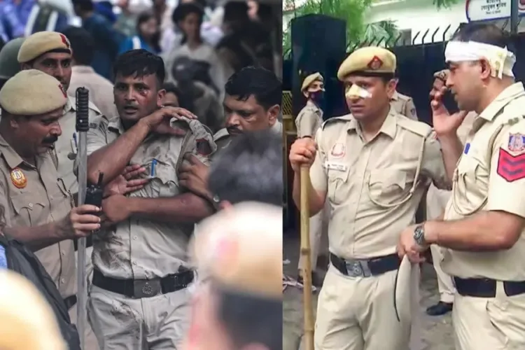 Delhi Police has registered at least four FIRs at Parliament Street, Barakhamba and Connaught Place police stations in connection with the violence.