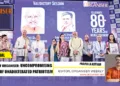 From Left - Vikram Malkani (son of KR Malkani, former Editor, Organiser), former Editor R Balashankar, former Editor Seshadri Chari, RSS Sarkaryavah Dattatreya Hosabale, Daughter of Organiser's first Editor AR Nair - Vijaya Lakshmi, great- granddaughter of , AR Nair, Hon'ble Vice President of Bharat CP Radhakrishnan, Managing Editor, BPDL Arun Kumar Goyal, RSS Delhi Prant Sanghchalak Anil Agarwal, Daughter of Organiser's former Editor LK Advani - Pratibha Advani and Organiser Editor Prafulla Ketkar