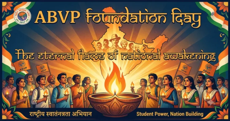 Foundation day of ABVP (This image is generated by AI)