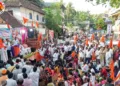 A Protest Held by Hindu Munnani a protest held at Thiruvattar in Kanyakumari district