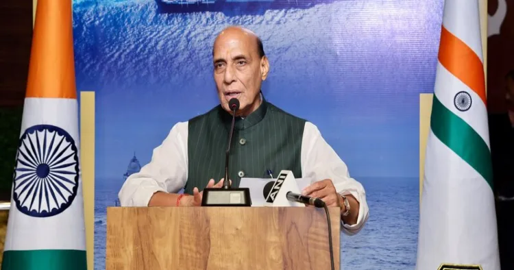 Defence Minister Rajnath Singh