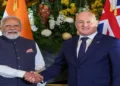 Prime Minister Narendra Modi and New Zealand Prime Minister Christopher Luxon