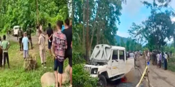 IED blast targets Assam Rifles Convoy in Nagaland; One martyred