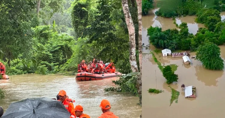 Flood situation in Assam