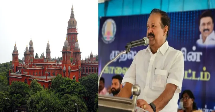 The Madras HC dismisses DMK leader Ponmudi plea in hate speech case