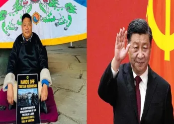 Tibetan man self-immolates outside the UN, protesting the repressive policies of China & Xi Jinping
