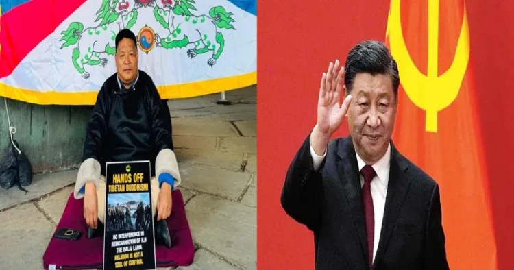 Tibetan man self-immolates outside the UN, protesting the repressive policies of China & Xi Jinping