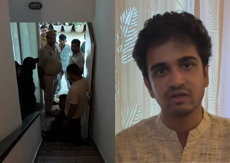 Dipke was at NCP-SP leader Anish Gawande's house when Delhi Police detained him