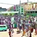 People gather in large numbers during an anti-Pakistan protest, in Muzaffarabad, Pakistan-occupied Jammu and Kashmir