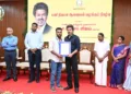 Tamil Nadu Chief Minister S. Joseph Vijay hands over compassionate appointment orders to 31 legal heirs of Karur stampede victims on July 10, 2026