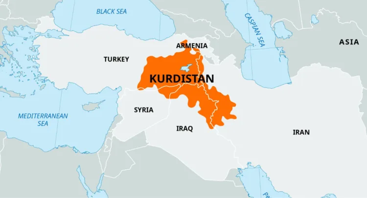 Kurdistan region - Courtesy: Britannica
