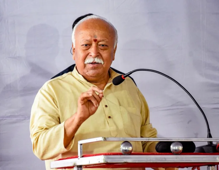 RSS Sarsanghchalak Dr Mohan Bhagwat