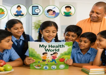 Yogi Govt To Introduce 'My Health World' books In UP Schools (This image is generated by AI)