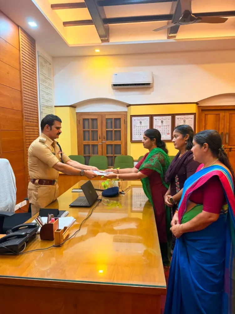 Bharatiya Mahila Morcha state president Adv. Navya Haridas