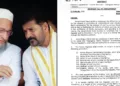 AIMIM President and MP Asaduddin Owaisi, Telangana CM Revanth Reddy