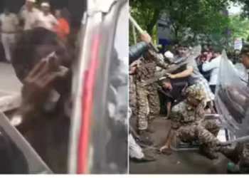 Delhi Police injured during CJP protest due to stone pelting