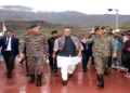 Defence Minister Rajnath Singh celebrates Kargil Vijay Diwas in Drass, Ladakh