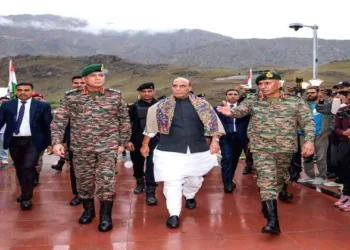 Defence Minister Rajnath Singh celebrates Kargil Vijay Diwas in Drass, Ladakh