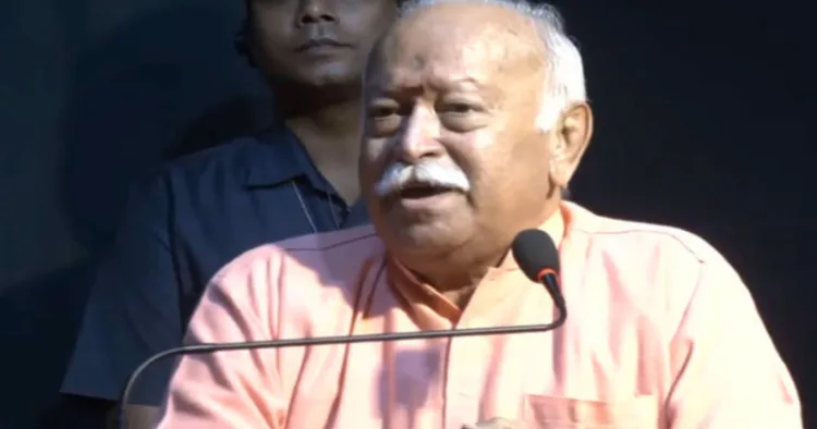 RSS Sarsanghchalak Dr Mohan Bhagwat