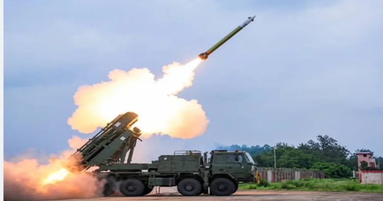 DRDO successfully tests Pinaka long-range guided rocket