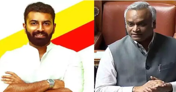 (Left) Congress leader Mohammed Nalapad (Right) Karnataka Minister Priyank Kharge