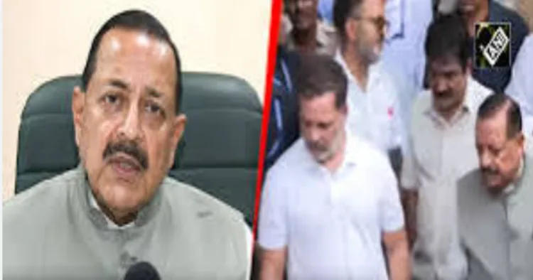 'Rahul Gandhi Changed Goalposts': Jitendra Singh on NEET Protest