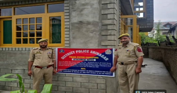 J&K Police Tighten Noose on Drug Mafia, Attach Eight Properties Worth Rs 5.6 Crore