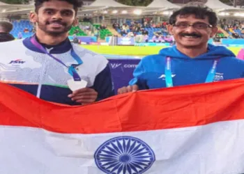 Murali Sreeshankar Wins Silver in Men's Long Jump in CWG 2026