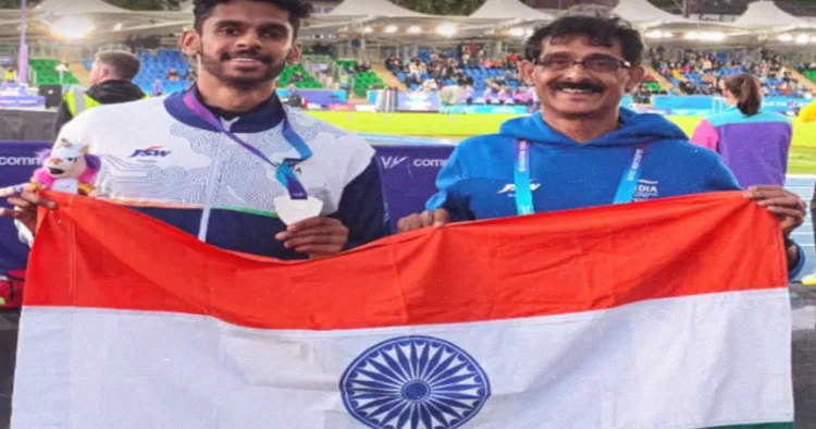 Murali Sreeshankar Wins Silver in Men's Long Jump in CWG 2026