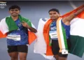 CWG 2026: Gold medallist Dilip Mahadu Gavit and silver medallist Mohammed Basil Morssinganakth