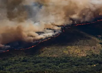 Wildfire engulfing Spain rigorously