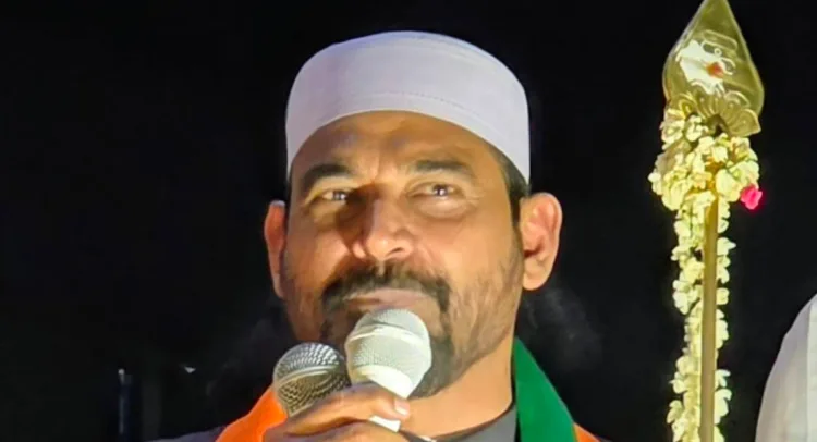 BJP Minority Morcha National Secretary Vellore Syed Ibrahim