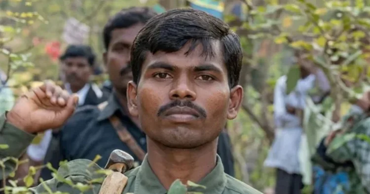 Maoist Ravindra Ganjhu (Source: OpIndia)