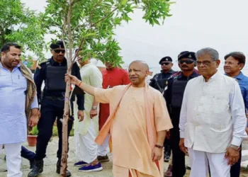 UP CM Yogi Adityanath inaugurates 'Vriksharopan Mahayagya-2026' in Gorakhpur