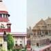Supreme Court (Left), Ayodhya Ram Mandir (Right)