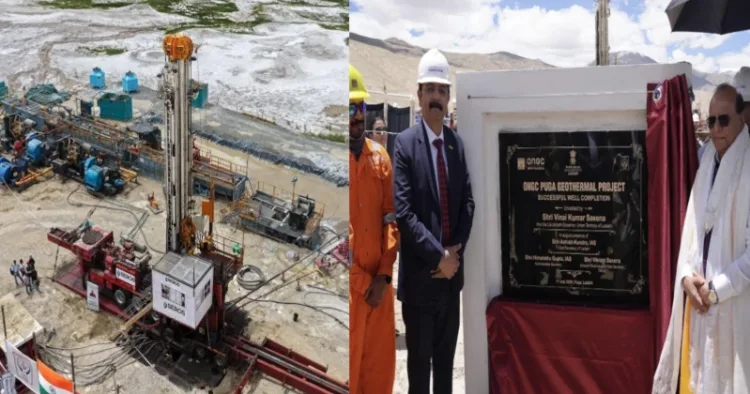 Ladakh LG VK Saxena commissions India's first and deepest geothermal wells at Puga Valley