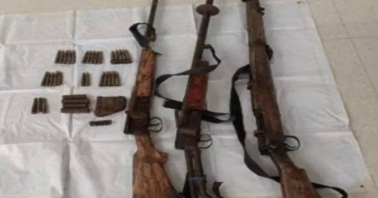 Naxal Arms Dump Recovered in Narayanpur, Chhattisgarh