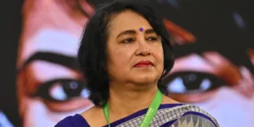 Exiled Bangladeshi author Taslima Nasrin