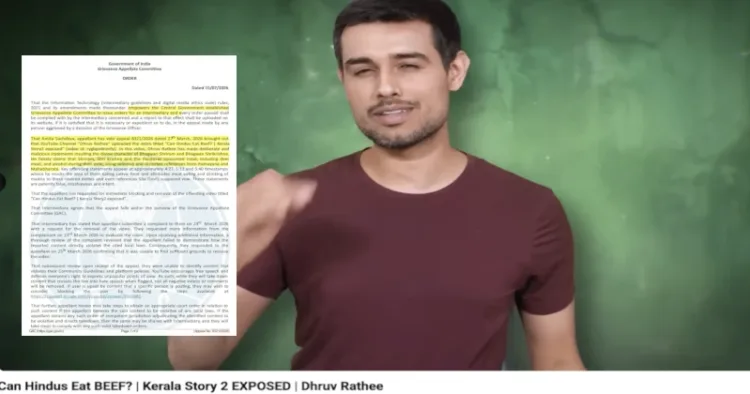 GAC orders YouTube to remove Dhruv Rathee's controversial video on Hindus