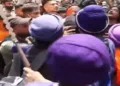 Nihang Sikhs at Delhi Jantar Mantar Protest