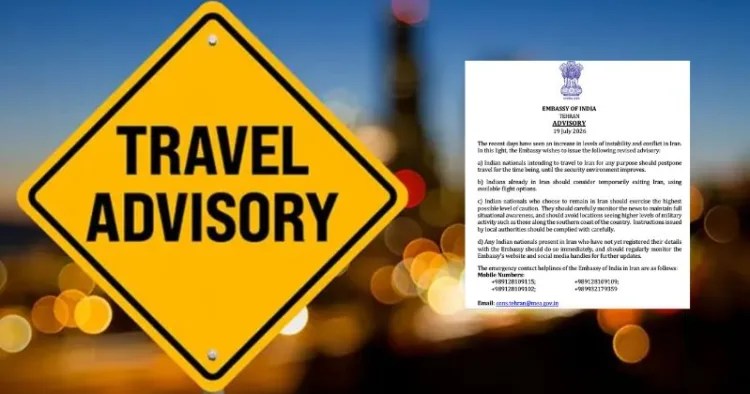 Indian Embassy issues advisory to citizens travelling to Iran