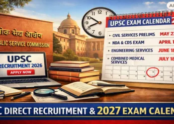 UPSC announces exam calendar for 2027