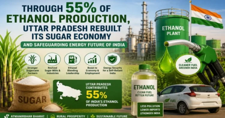 With 55% of India’s ethanol production, UP is reshaping the sugar industry and driving national energy security