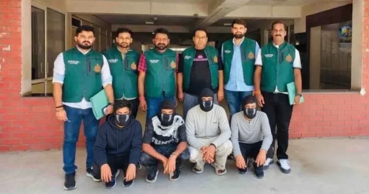 Delhi Police's Special Cell arrested Shubdeep Singh, Gurjant Singh, Sajan Singh, and Gaganpreet for allegedly plotting an ISI-linked terror attack