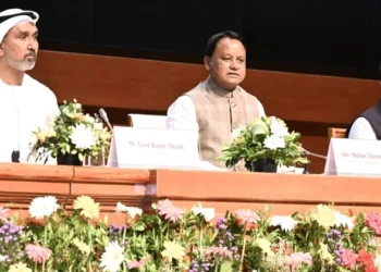 Chief Minister Mohan Charan Majhi graced the MoU Signing Ceremony for the proposed Aluminium Project by International Holding Company, UAE (IHC Group) with IPICOL, Government of Odisha