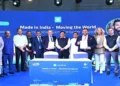 Union Minister Sarbananda Sonowal unveils first India-made export-import shipping container