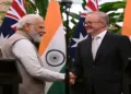 PM Modi and Australian PM Anthony Albanese