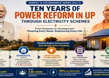 UP transformed from an electricity-deficient state to a model of household electrification and power reforms over the past decade