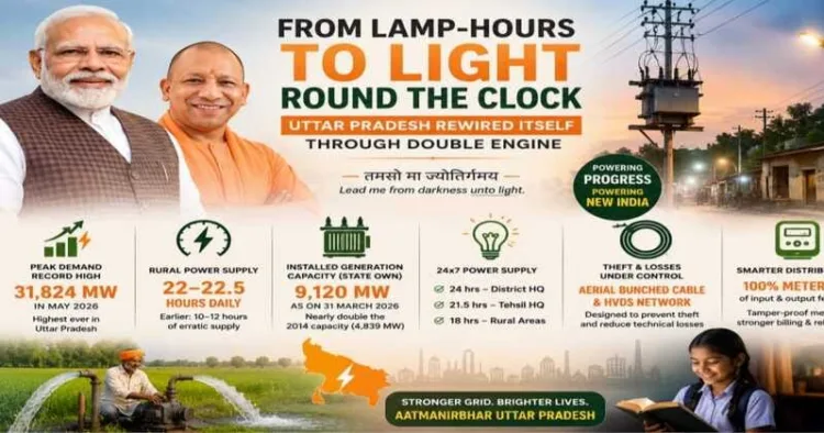 UP has transformed from chronic power cuts to near 24x7 electricity through sweeping power sector reforms