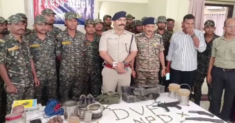 Security forces recover Maoist arms and explosives cache during joint anti-Naxal operation in Nuapada district